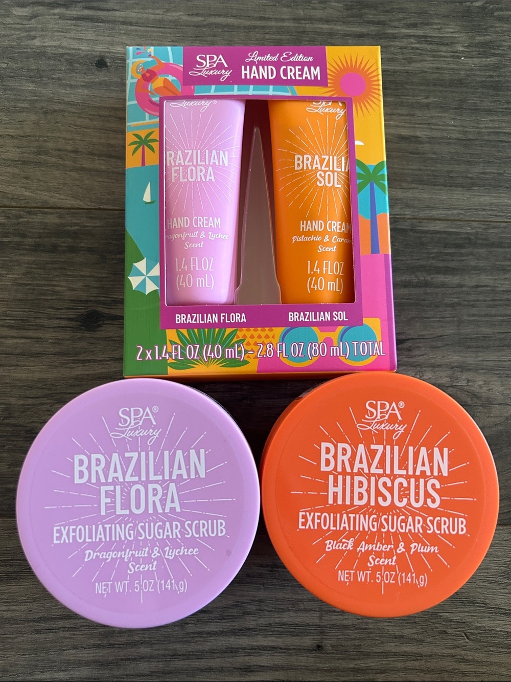 Spa Luxury Brazilian Collection Bundle NEW